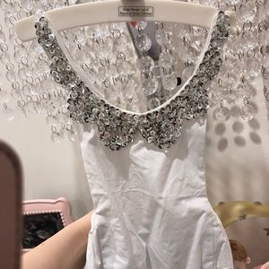 Haltered sparkly & beaded baby onepiece